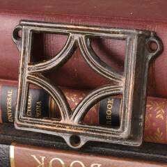 #49608 - Antique&nbsp;Metal&nbsp;Church&nbsp;Pew&nbsp;Envelope&nbsp;Holder&nbsp;image