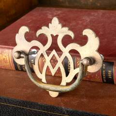 #49686 - Vintage&nbsp;Brass&nbsp;Furniture&nbsp;Drawer&nbsp;Bail&nbsp;Pull&nbsp;image