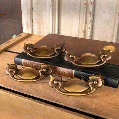 #49696 - Set&nbsp;of&nbsp;4&nbsp;Vintage&nbsp;Furniture&nbsp;Drawer&nbsp;Bail&nbsp;Pulls&nbsp;image