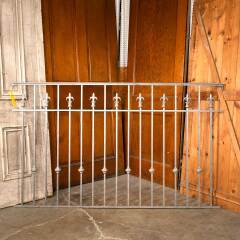 #49768 - Salvaged&nbsp;Cast&nbsp;Aluminum&nbsp;Railing&nbsp;Section&nbsp;image