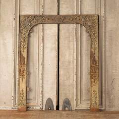 #49823 - Salvaged&nbsp;Antique&nbsp;Cast&nbsp;Iron&nbsp;Fireplace&nbsp;Surround&nbsp;image