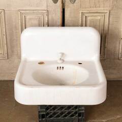 #49892 - Antique&nbsp;Cast&nbsp;Iron&nbsp;Wall&nbsp;Mount&nbsp;Bathroom&nbsp;Sink&nbsp;image