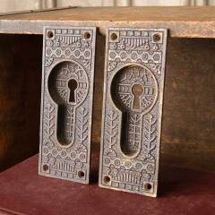 #50014 - Antique&nbsp;Reading&nbsp;Pocket&nbsp;Door&nbsp;Pull&nbsp;Hardware&nbsp;image