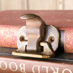 #50024 - Salvaged&nbsp;Cast&nbsp;Iron&nbsp;Window&nbsp;Sash&nbsp;Lift&nbsp;&&nbsp;Lock&nbsp;image