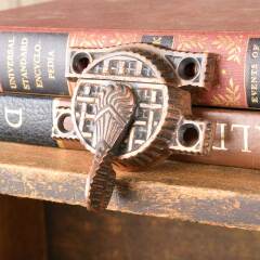 #50026 - Reproduction&nbsp;Window&nbsp;Sash&nbsp;Lock&nbsp;&&nbsp;Keeper&nbsp;image