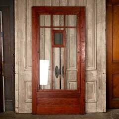 #50095 - 42x85&nbsp;Salvaged&nbsp;Antique&nbsp;Wood&nbsp;Storm&nbsp;Door&nbsp;image