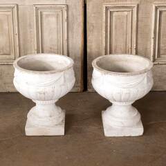 #50160 - Vintage&nbsp;Cast&nbsp;Concrete&nbsp;Garden&nbsp;Urn&nbsp;Planters&nbsp;image