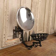 #50191 - Cast&nbsp;Iron&nbsp;Wall&nbsp;Mount&nbsp;Oil&nbsp;Lamp&nbsp;Sconce&nbsp;image