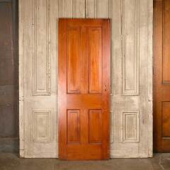 #50350 - 28x76&nbsp;Antique&nbsp;4&nbsp;Panel&nbsp;Pine&nbsp;Interior&nbsp;Door&nbsp;image