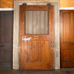 #50381 - 52x99&nbsp;Darby&nbsp;Dan&nbsp;Farm&nbsp;Oak&nbsp;Horse&nbsp;Stall&nbsp;Door image