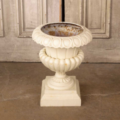 #50395 - Antique&nbsp;Cast&nbsp;Iron&nbsp;Garden&nbsp;Urn&nbsp;Planter&nbsp;image