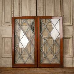 #50408 - Antique&nbsp;Leaded&nbsp;Glass&nbsp;Casement&nbsp;Windows&nbsp;image