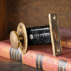 #50513 - Antique&nbsp;H.&nbsp;B.&nbsp;Ives&nbsp;Co.&nbsp;Deadbolt&nbsp;Mortise&nbsp;Set&nbsp;image