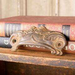 #50629 - Antique&nbsp;Cast&nbsp;Iron&nbsp;Drawer&nbsp;Bin&nbsp;Pull&nbsp;Hardware&nbsp;image
