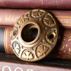 #50632 - Antique&nbsp;Ornate&nbsp;Bronze&nbsp;Doorknob&nbsp;Rosette&nbsp;image