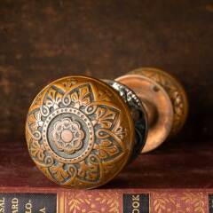 #50638 - Antique&nbsp;Russell&nbsp;&&nbsp;Erwin&nbsp;Door&nbsp;Hardware&nbsp;Set&nbsp;image