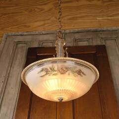 #50652 - Antique&nbsp;2&nbsp;Bulb&nbsp;Chandelier&nbsp;Light&nbsp;Fixture&nbsp;image