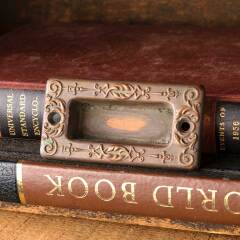 #50697 - Antique&nbsp;Ornate&nbsp;Brass&nbsp;Window&nbsp;Sash&nbsp;Lift&nbsp;image