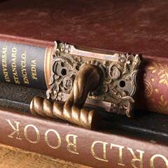 #50702 - Antique&nbsp;Bronze&nbsp;Ornate&nbsp;Window&nbsp;Sash&nbsp;Lift&nbsp;image