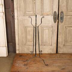 #50744 - Vintage&nbsp;Wrought&nbsp;Iron&nbsp;Tripod&nbsp;Plant&nbsp;Stand&nbsp;image
