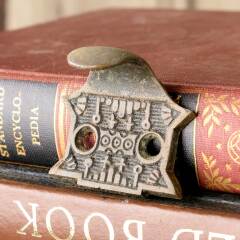 #50784 - Antique&nbsp;Brass&nbsp;Window&nbsp;Sash&nbsp;Finger&nbsp;Lift&nbsp;image