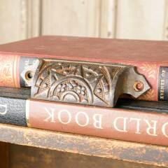 #50881 - Antique&nbsp;Cast&nbsp;Iron&nbsp;Bin&nbsp;Pull&nbsp;Drawer&nbsp;Hardware&nbsp;image