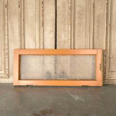 #50923 - 34x14&nbsp;Transom&nbsp;Window&nbsp;with&nbsp;Florentine&nbsp;Glass&nbsp;image