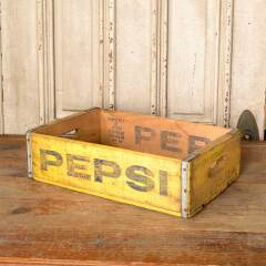 #50957 - Antique&nbsp;Wood&nbsp;PEPSI&nbsp;Bottle&nbsp;Crate&nbsp;image