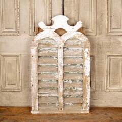 #51020 - Salvaged&nbsp;Antique&nbsp;Wood&nbsp;Louvered&nbsp;Barn&nbsp;Vent&nbsp;image