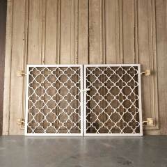 #51048 - Set&nbsp;of&nbsp;Vintage&nbsp;Hinged&nbsp;Fireplace&nbsp;Screen&nbsp;Doors&nbsp;image