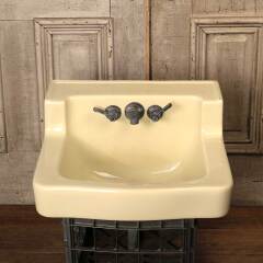 #51222 - Antique&nbsp;Porcelain&nbsp;Wall&nbsp;Mount&nbsp;Bathroom&nbsp;Sink&nbsp;image