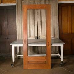 #51226 - 36x83&nbsp;Antique&nbsp;Full&nbsp;View&nbsp;Oak&nbsp;Entry&nbsp;Door&nbsp;image