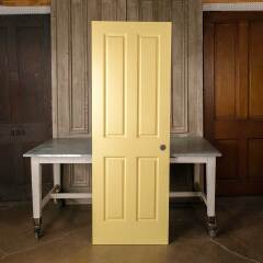 #51267 - 28x80&nbsp;Salvaged&nbsp;4&nbsp;Panel&nbsp;Wood&nbsp;Interior&nbsp;Door&nbsp;image