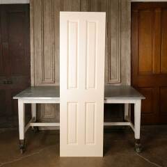 #51269 - 24x78&nbsp;Salvaged&nbsp;4&nbsp;Panel&nbsp;Wood&nbsp;Interior&nbsp;Door&nbsp;image