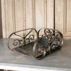 #51313 - Vintage&nbsp;Wrought&nbsp;Iron&nbsp;Fireside&nbsp;Log&nbsp;Holder&nbsp;image