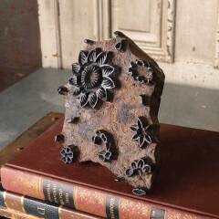 #51457 - Antique&nbsp;Wood&nbsp;Block&nbsp;Textile&nbsp;Stamp&nbsp;image