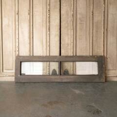 #51644 - 40x12&nbsp;Antique&nbsp;2&nbsp;Lite&nbsp;Wood&nbsp;Transom&nbsp;Window&nbsp;image