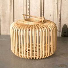 #51755 - Bamboo&nbsp;Candle&nbsp;Holder&nbsp;Planter&nbsp;Basket&nbsp;image