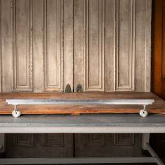 #52001 - 4'&nbsp;Mid&nbsp;Century&nbsp;Modern&nbsp;Aluminum&nbsp;Handrail&nbsp;image