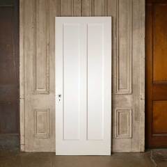 #52065 - 32x79&nbsp;Salvaged&nbsp;Antique&nbsp;2&nbsp;Panel&nbsp;Interior&nbsp;Door&nbsp;image