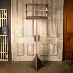 #52249 - Vintage&nbsp;Metal&nbsp;Office&nbsp;Valet&nbsp;Coat&nbsp;&&nbsp;Hat&nbsp;Rack&nbsp;image