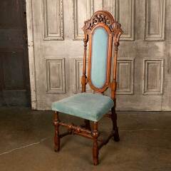 #52412 - Antique&nbsp;Carved&nbsp;Wood&nbsp;Parlor&nbsp;Chair&nbsp;image