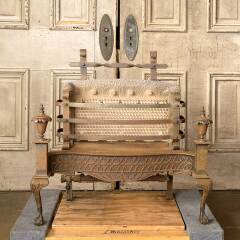 #52416 - Salvaged&nbsp;Antique&nbsp;Gas&nbsp;Fireplace&nbsp;Insert&nbsp;image