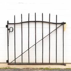 #52491 - 37x35&nbsp;Antique&nbsp;Wrought&nbsp;Iron&nbsp;Garden&nbsp;Gate&nbsp;image