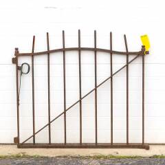 #52520 - 37x35&nbsp;Antique&nbsp;Wrought&nbsp;Iron&nbsp;Garden&nbsp;Gate&nbsp;image