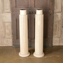 #52575 - Salvaged&nbsp;Antique&nbsp;Fluted&nbsp;Wood&nbsp;Columns&nbsp;image