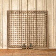 #52637 - Salvaged&nbsp;Antique&nbsp;Metal&nbsp;Wire&nbsp;Screen&nbsp;Panel&nbsp;image