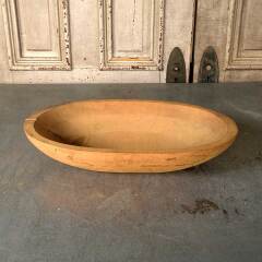 #52713 - Antique&nbsp;Primitive&nbsp;Wood&nbsp;Dough&nbsp;Bowl&nbsp;image