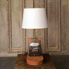 #52855 - Repurposed&nbsp;WESTON&nbsp;Electric&nbsp;Meter&nbsp;Lamp&nbsp;image