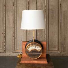 #52856 - Repurposed&nbsp;Vintage&nbsp;Electric&nbsp;Meter&nbsp;Table&nbsp;Lamp&nbsp;image